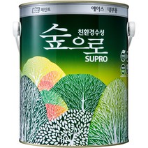 KCC 숲으로 에이스 내부용 무광, 화이트, 3.78L, 1개