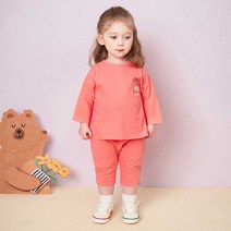 몰리멜리 아동용 뉴 스윗 래빗 7부 상하복 세트