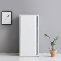 마켓비 DOMINIK 캐비넷 1문 수납장 1041.2729, 에그화이트, 3개