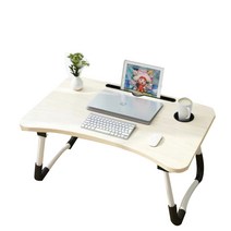 마녀의생활 접이식 미니 좌식 베드 테이블 L27, 우드