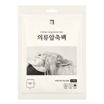 살림백서 의류 압축팩 미디움, 1개, 4개입