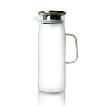 티도요 스텐뚜껑 내열유리물병, 혼합색상, 1200ml