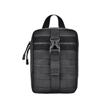 미니멀 캠핑 스토리지 백, 블랙, 1개