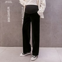 지앤와이 코듀로이 와이드 임부 팬츠