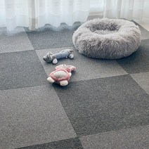 딩동펫 반려동물 블럭 카페트 2종 x 3p, 차콜, 그레이