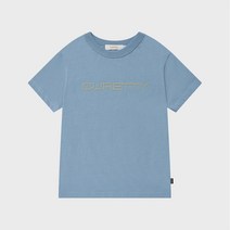 큐리티 여성용 C LOGO CONVEX 반팔 티셔츠