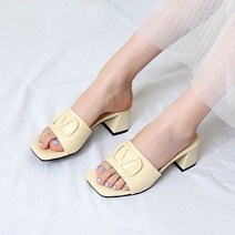 씨엔토 여성용 케이드 슬리퍼 6cm 03ST84