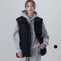 어썸어라운드 여성용 빅포켓 패딩 조끼