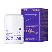 듀오랩 굿데이 릴렉스 테아닌 60g, 60정, 1개