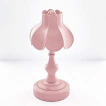 THEHADA 마카롱컬러 프렌치갓 테이블램프, 핑크