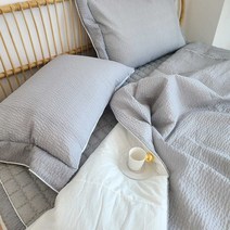 글랑앤 보나 시어서커 아사면 여름 차렵 이불 세트