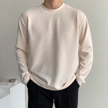 맨타임 BRT 리버플 라운드 빅사이즈 무지 긴팔 티셔츠