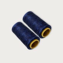 가죽공예 왁스실 초사용 1mm x 220m, 다크블루, 2개