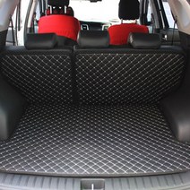 지엠지모터스 퀼팅 가죽 트렁크매트 풀세트, 현대 올뉴 투싼TL (2015년 ~ 2018년), 블랙