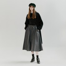 쥬시쥬디 여성용 J스탠카라싱글롱코트 H/M ON JVCA72C1