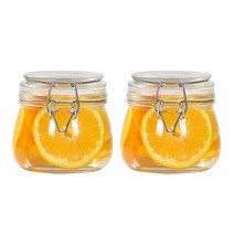 차이나다 다용도 밀폐 유리병, 2개, 500ml