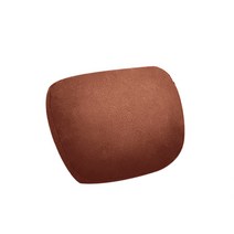 카템 빵빵 스웨이드 목쿠션 CT199, 브라운, 1개