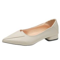 부드러운 느낌 세련된 심플 플랫 신발