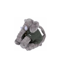 코끼리애착인형 베비 소형 옷 단품, 카키