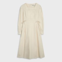 미쏘 스퀘어넥 플레어 롱 원피스 OWC822B