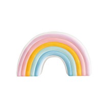 화창한 봄날 인테리어 파스텔 무지개 저금통, 혼합색상, 1개