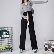 임산부 와이드 루즈 트레이닝 팬츠