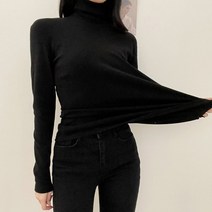 매일입는 여성용 겉 피치 기모 폴라 티