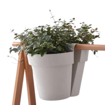 에브리스텝 베란다 화분 걸이, 화이트