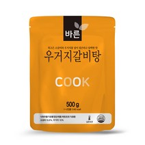 바른 우거지갈비탕, 500g, 1개