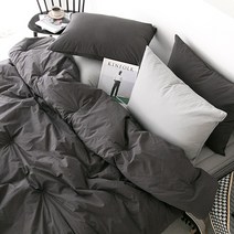 베이직톤 손누빔 광폭 고밀도 순면 호텔식 차렵이불
