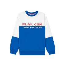 꼼므모아 남아용 CC 테트리스 맨투맨 CCT12UTS40