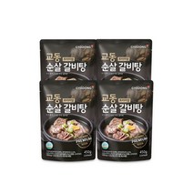 교동식품 교동 프리미엄 순살 갈비탕, 450g, 4개
