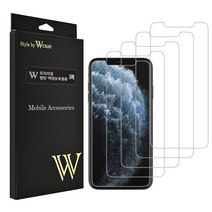 더블유케이스 프리미엄 방탄 휴대폰 액정 보호 필름 5p, 1세트
