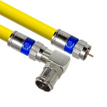 마하링크 고급형 RF 안테나 5C 꺾임 동축 케이블, MLZ-RLY150(옐로우)