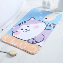 스타 해피 애니멀 욕실 발매트, 고양이1