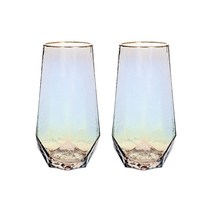니코트 gold crystal 오로라 글라스 톨 460ml, 2개