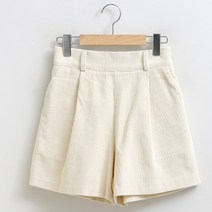 패션풀 여성용 GOLF F 코듀로이 뒷밴딩 숏 팬츠 28773