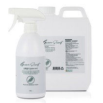 초록향기 피톤치드 살균소독수 스프레이 500ml + 리필 2L, 1세트
