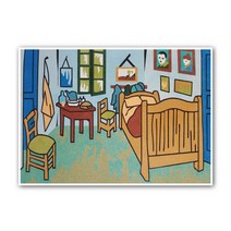 꼬메빔보 명화그리기 DIY 데코샌드아트 소, 고흐의방