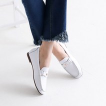 플랙슈 여성용 H페니 가죽 로퍼 1cm