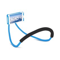 아이논 목걸이형 스마트폰 거치대 IN-PH030, 블루, 1개