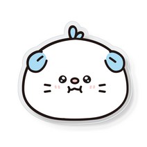 꽁지와옹이 투명 아크릴 스마트 휴대폰 거치대, A귀요미, 1개