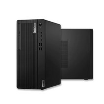 레노버 데스크탑 매트 블랙 ThinkCentre M75t Gen2-11RCS00200 (라이젠5 PRO-5650G WIN10 Pro RAM 4GB NVMe 256GB) + USB 키보드 + 광마우스 블랙, 기본형