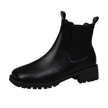 스타 스트레치 더블 고리 부츠