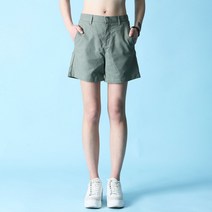 코카리나 여성용 프렌쉬 린넨 숏팬츠