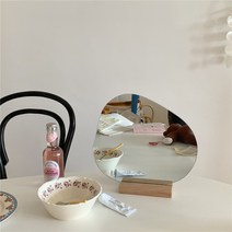 로맨틱하우스 탁상거울 조약돌, 혼합색상