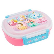 디즈니 공간뚜껑 곡선 프린세스 도시락통 360ml QAF2BAAG, 혼합색상, 1개