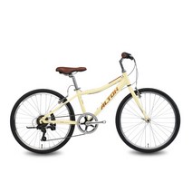 알톤스포츠 2021 하이브리드 자전거 24 퓨리어스 오리지널 미조립박스 배송, 베이지, 1520mm