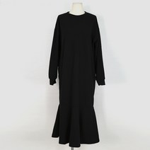 여성 퀸즈 기모 머메이드 원피스