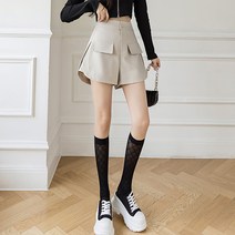 루나걸 여성용 엘릭 와이드 숏 팬츠